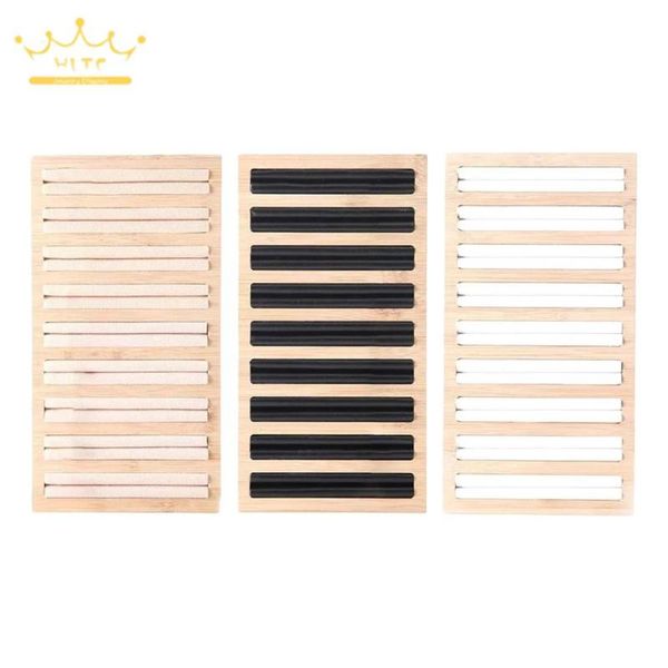 jewelry pouches, bags novelty wood display stand 9 lines bamboo showcase ring organizer tray, Pink;blue
jewelry pouches, bags novelty wood display stand 9 lines bamboo showcase ring organizer tray, Pink;blue