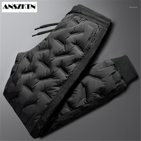 the winter down trousers for men will be worn with extra thick warm and windproof loose cotton-padded men's pants, Black
the winter down trousers for men will be worn with extra thick warm and windproof loose cotton-padded men's pants, Black