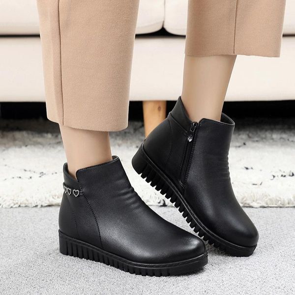 boots 2021 boot female brand women's winter footwear casual style fashion rome women shoes zapatos de mujer, Black
boots 2021 boot female brand women's winter footwear casual style fashion rome women shoes zapatos de mujer, Black