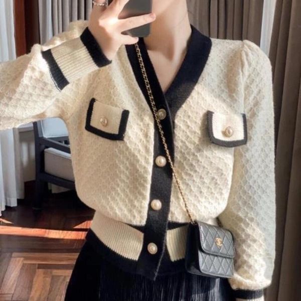 women's knits & tees vanovich korean style women sweater coats autumn and 2022 ladies cardigan temperament long sleeve, White
women's knits & tees vanovich korean style women sweater coats autumn and 2022 ladies cardigan temperament long sleeve, White
