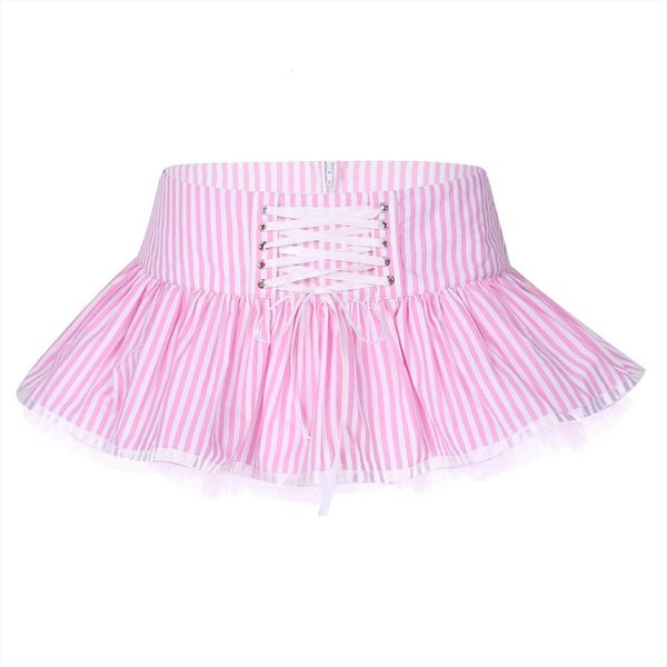 low waist striped pleated kawaii women skirts sweet mini dance zipper pink lace trim miniskirt girl clothes, Black
low waist striped pleated kawaii women skirts sweet mini dance zipper pink lace trim miniskirt girl clothes, Black