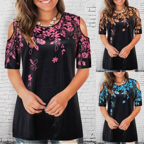 women's t-shirt summer o-neck off shoulder floral print casual women shirt vintage loose short sleeve pullover tshirt poleras mujer, White
women's t-shirt summer o-neck off shoulder floral print casual women shirt vintage loose short sleeve pullover tshirt poleras mujer, White