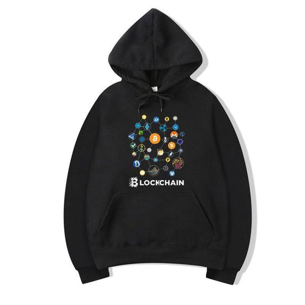 men's hoodies & sweatshirts blockchain litecoin ripple ethereum cryptocurrency hoodie men sweatshirt cotton fabric man loose clothes, Black
men's hoodies & sweatshirts blockchain litecoin ripple ethereum cryptocurrency hoodie men sweatshirt cotton fabric man loose clothes, Black