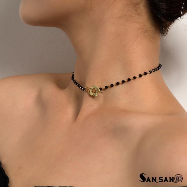 chains summer black crystal beads short necklace female 2021 fashion jewelry women choker necklaces bijoux femme ladies party, Silver
chains summer black crystal beads short necklace female 2021 fashion jewelry women choker necklaces bijoux femme ladies party, Silver