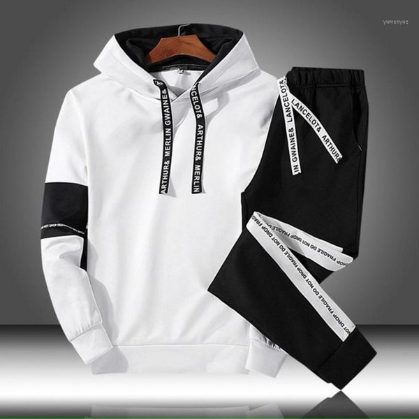 men's hoodies & sweatshirts white black men set fashion 2021 autumn brand casual tracksuit mens sports two piece patchwork hoodie pant
men's hoodies & sweatshirts white black men set fashion 2021 autumn brand casual tracksuit mens sports two piece patchwork hoodie pant