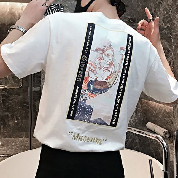 2021 new spring summer beautiful chinese style printed short sleeve t-shirt white social club outfits men tshirt tee shirt homme u1yy, White;black
2021 new spring summer beautiful chinese style printed short sleeve t-shirt white social club outfits men tshirt tee shirt homme u1yy, White;black