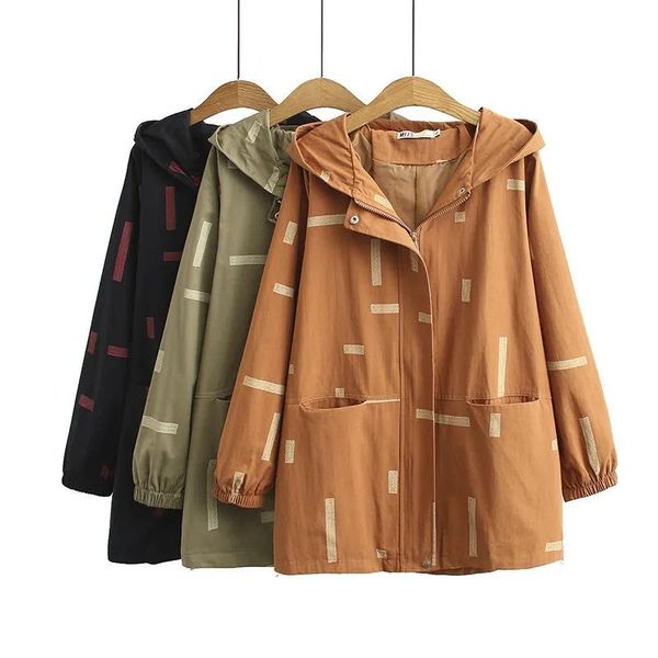 women's jackets plus size 4xl spring print jacket women fashion loose hooded zipper long sleeve coat female casual basic windbreaker ou, Black;brown
women's jackets plus size 4xl spring print jacket women fashion loose hooded zipper long sleeve coat female casual basic windbreaker ou, Black;brown