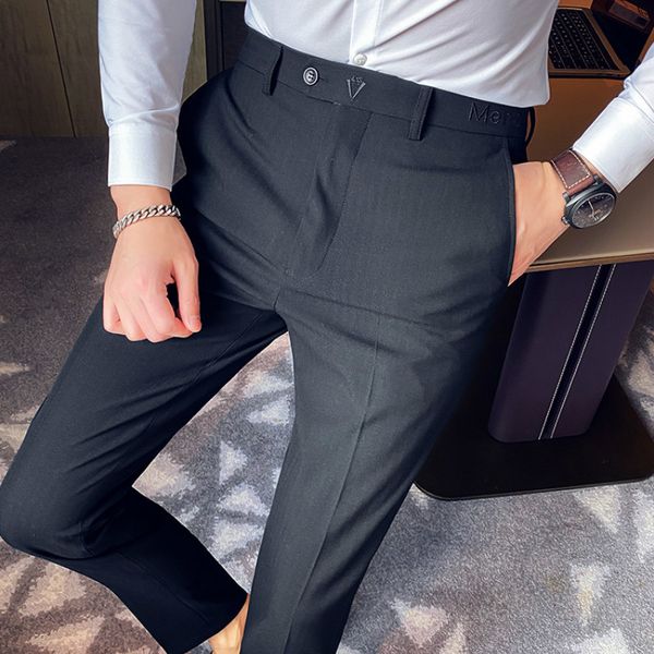 2021 random gray male pants business dressed in skinny jeans classic fit for streetwear social office ktn7, Black
2021 random gray male pants business dressed in skinny jeans classic fit for streetwear social office ktn7, Black