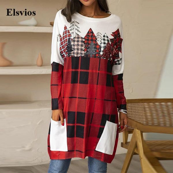 women's blouses & shirts christmas plaid tree print blouse women casual pocket long sleeve blusa autumn winter fashion o neck pullover, White
women's blouses & shirts christmas plaid tree print blouse women casual pocket long sleeve blusa autumn winter fashion o neck pullover, White