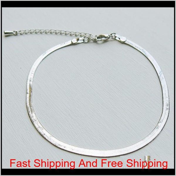 fine silver / gold plated adjustable flat snake chain anklet bracelet women simple delicate foot chain summer jllwnb nana_jewel, Red;blue
fine silver / gold plated adjustable flat snake chain anklet bracelet women simple delicate foot chain summer jllwnb nana_jewel, Red;blue