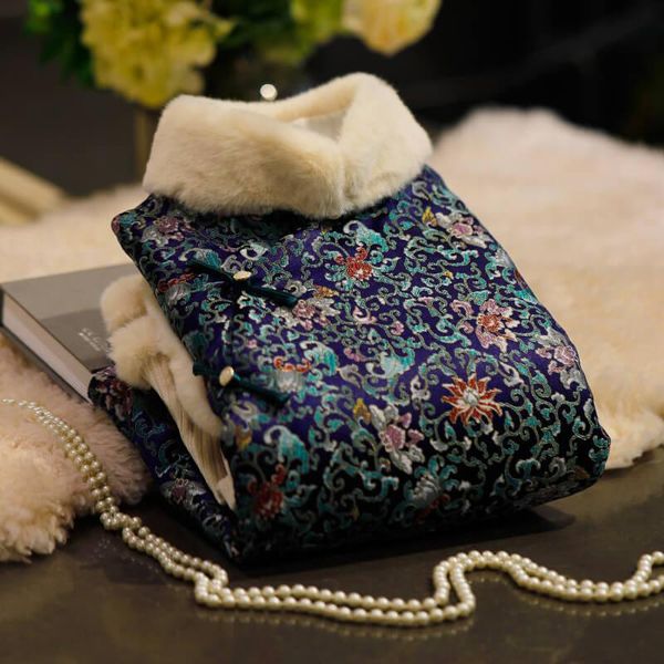 ethnic clothing chinese dress small quilted coat suit improved tangzhuang female winter jackets holiday two wind, Red
ethnic clothing chinese dress small quilted coat suit improved tangzhuang female winter jackets holiday two wind, Red