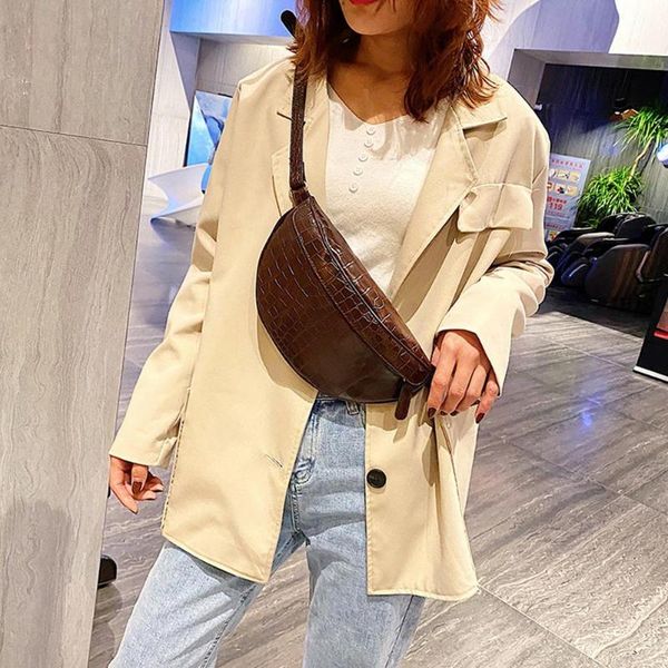 durable waist packs delicate design solid color women chest pack pu leather serpentine waist messenger shoulder bag
durable waist packs delicate design solid color women chest pack pu leather serpentine waist messenger shoulder bag