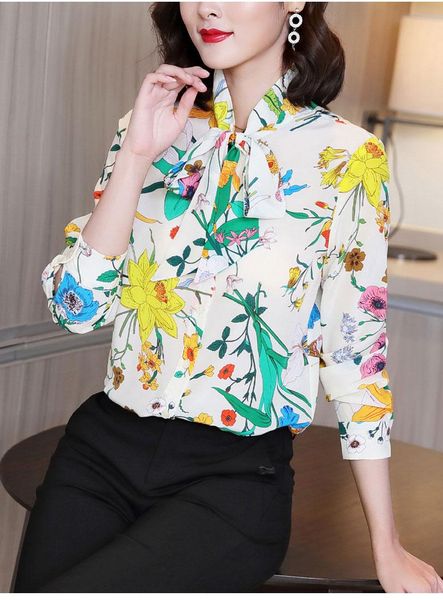 women's blouses & shirts bh03203 fashion 2021 runway luxury european design party style clothing, White
women's blouses & shirts bh03203 fashion 2021 runway luxury european design party style clothing, White