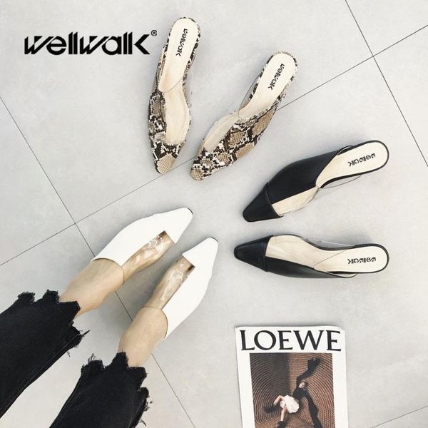 slippers wellwalk crystal heel women clear mules ladies close toe sandals slides pointed, Black
slippers wellwalk crystal heel women clear mules ladies close toe sandals slides pointed, Black