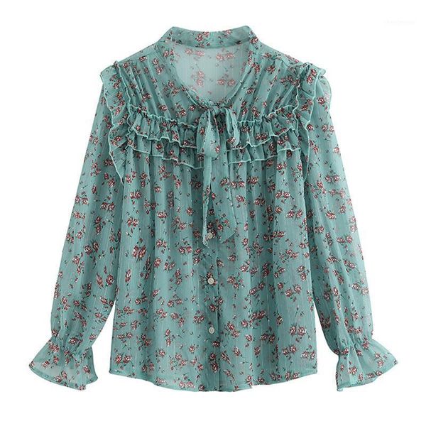 blouse women blusas mujer de moda 2021 long sleeve ruffles print chiffon shirt blusa womens and blouses d827 women's & shirts, White
blouse women blusas mujer de moda 2021 long sleeve ruffles print chiffon shirt blusa womens and blouses d827 women's & shirts, White