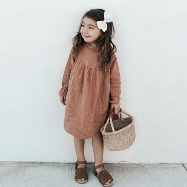 2021 kids new spring summer baby girls long sleeve lotus leaf collar es european america toddler linen princess clothing yxdg, Red;yellow
2021 kids new spring summer baby girls long sleeve lotus leaf collar es european america toddler linen princess clothing yxdg, Red;yellow