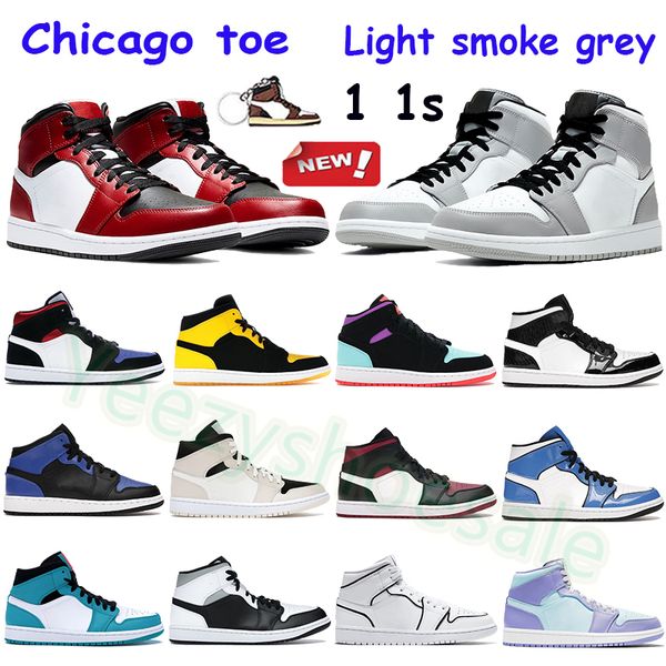 1 1s mid shoe basketball shoes light smoke grey chicago toe carbon fiber barely orange signal blue white black hyper royal men women sports
1 1s mid shoe basketball shoes light smoke grey chicago toe carbon fiber barely orange signal blue white black hyper royal men women sports