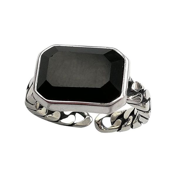 cluster rings fnj black zircon stone ring 925 silver fashion original s925 sterling for women jewelry adjustable size, Golden;silver
cluster rings fnj black zircon stone ring 925 silver fashion original s925 sterling for women jewelry adjustable size, Golden;silver