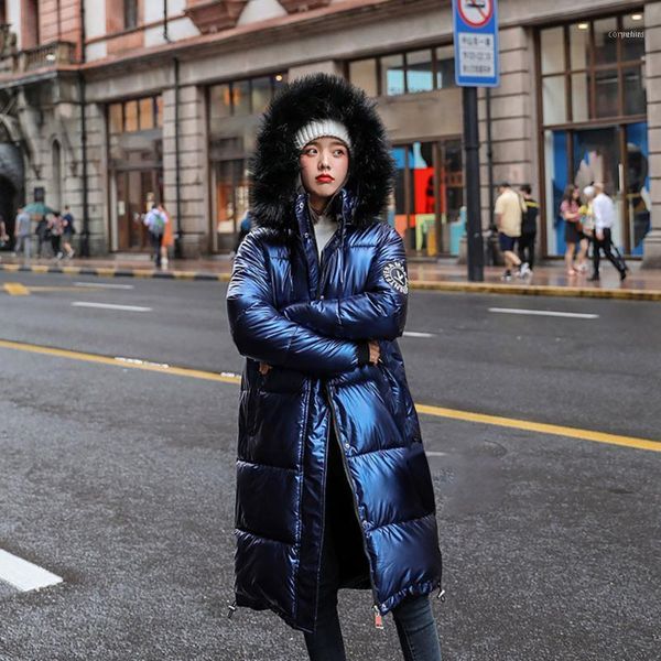 winter parka coats glossy jacket women down cotton jackets long hooded thicken patch design fashion loose chaqueta mujer#y21, Black
winter parka coats glossy jacket women down cotton jackets long hooded thicken patch design fashion loose chaqueta mujer#y21, Black