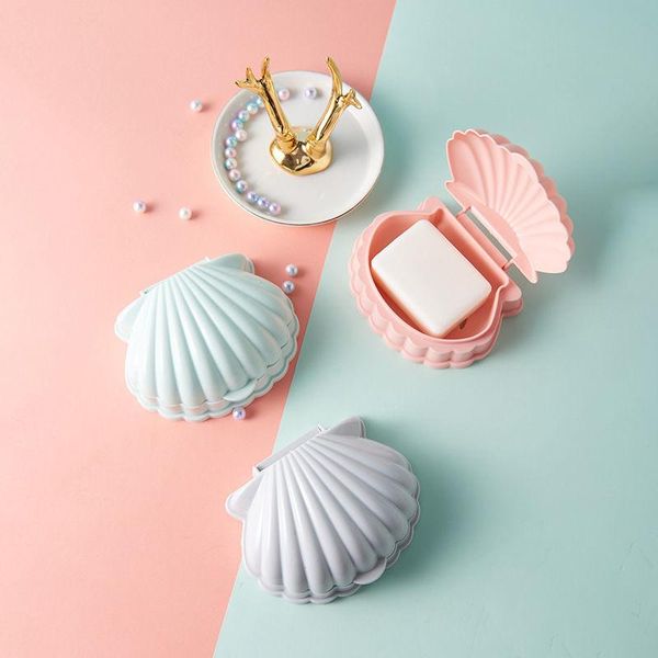soap dishes cute shell box with lid, toilet bathroom sink, flip lid box, household drain storage
soap dishes cute shell box with lid, toilet bathroom sink, flip lid box, household drain storage