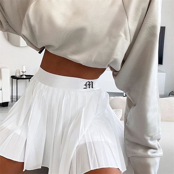 waatfaak white pleated skirt short woman elastic waist mini skirts mircro summer embroidery mini tennis skirt preppy, Black
waatfaak white pleated skirt short woman elastic waist mini skirts mircro summer embroidery mini tennis skirt preppy, Black