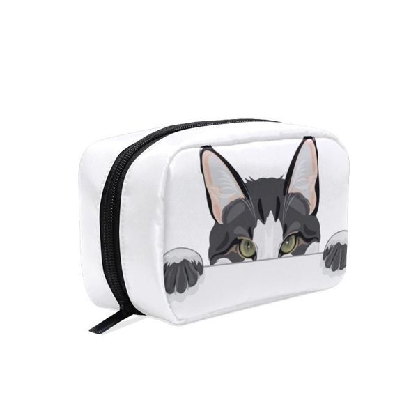 cosmetic bags & cases fengju makeup bag portable toiletries fashionable square storage for girls lady woman peeking funny cat
cosmetic bags & cases fengju makeup bag portable toiletries fashionable square storage for girls lady woman peeking funny cat