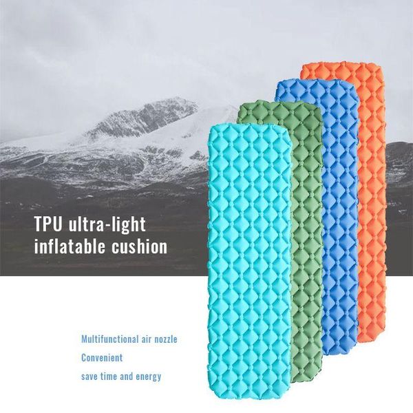 outdoor ultralight waterproof sleeping mat pad portable travel multi-function tpu picnic inflatable mattress camping air cushion
outdoor ultralight waterproof sleeping mat pad portable travel multi-function tpu picnic inflatable mattress camping air cushion