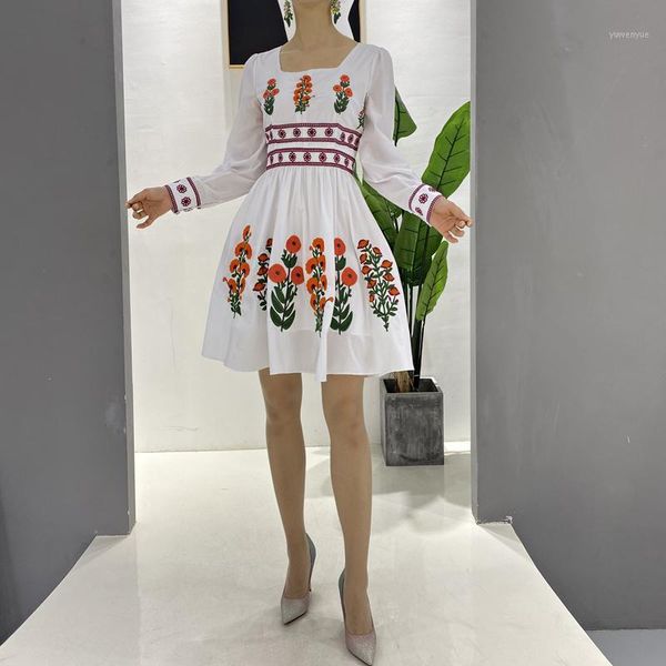 casual dresses 2021 spring ladies vintage elegant flower embroidery print long sleeve fashion mini dress, Black;gray
casual dresses 2021 spring ladies vintage elegant flower embroidery print long sleeve fashion mini dress, Black;gray
