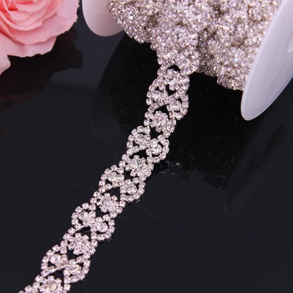 wedding sashes rhinestone trim sew on garments diy clothes silver crystal dress belt bridal chain, White
wedding sashes rhinestone trim sew on garments diy clothes silver crystal dress belt bridal chain, White