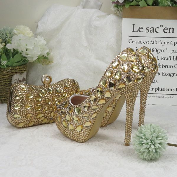 champagne toe crystal wedding matching women high heels party shoes and bags super big size 4lae, Black
champagne toe crystal wedding matching women high heels party shoes and bags super big size 4lae, Black