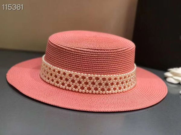 pink female wide brim beach summer sun hat cap pearls casual vacation panama straw hast, Blue;gray
pink female wide brim beach summer sun hat cap pearls casual vacation panama straw hast, Blue;gray