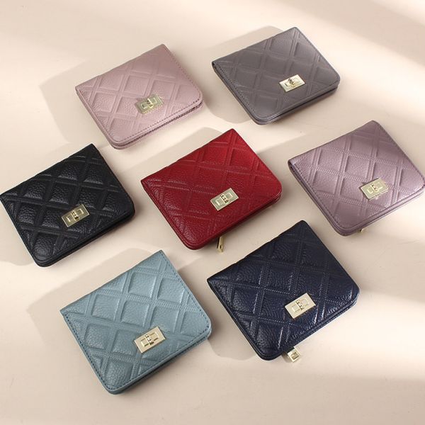 2021 women short wallet solid color hasp mini wallets women bags wholesale credit card genuine leather black/red/grey q3029, Red;black
2021 women short wallet solid color hasp mini wallets women bags wholesale credit card genuine leather black/red/grey q3029, Red;black