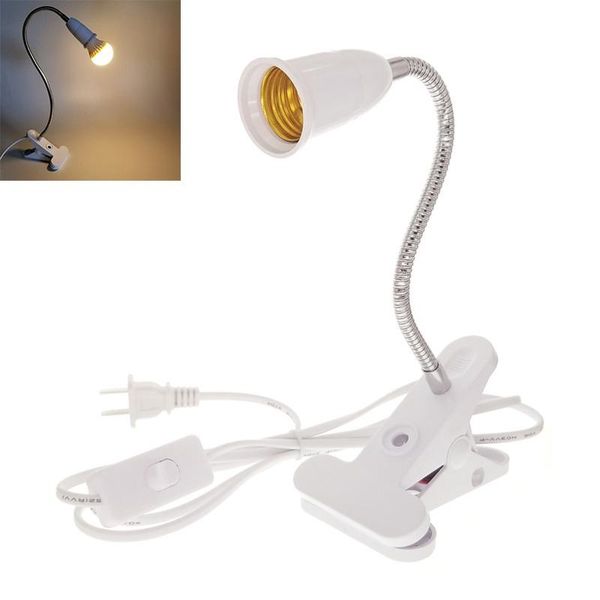 20cm 360 degrees flexible lamp holder clip e27 base with on off switch desk lamp for led grow light e27
20cm 360 degrees flexible lamp holder clip e27 base with on off switch desk lamp for led grow light e27