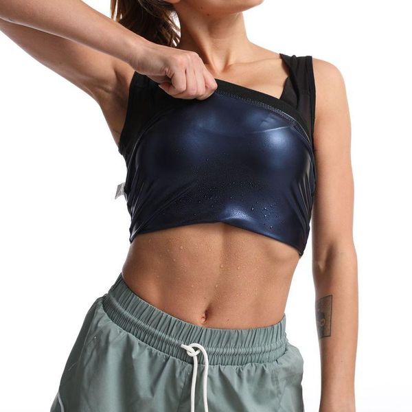 women's shapers women sauna suit sweat vest body shaper weight loss waist trainer blue ion coating slimming workout shapewear sleevele, Black;white
women's shapers women sauna suit sweat vest body shaper weight loss waist trainer blue ion coating slimming workout shapewear sleevele, Black;white
