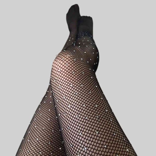 2021 women pantyhose shiny fishnetstocking hollow mesh diamonds plaid tights sparkle rhinestone stockings, Black
2021 women pantyhose shiny fishnetstocking hollow mesh diamonds plaid tights sparkle rhinestone stockings, Black