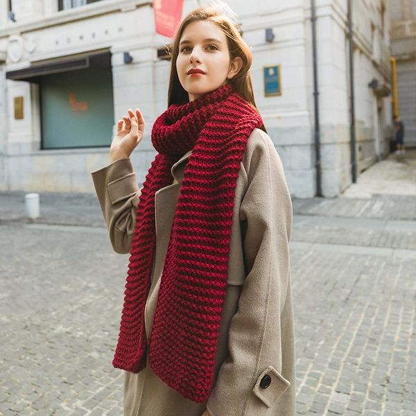 scarves elegant knitted women long scarf korean style warm autumn winter shawls and wraps foulard wj0058, Blue;gray
scarves elegant knitted women long scarf korean style warm autumn winter shawls and wraps foulard wj0058, Blue;gray