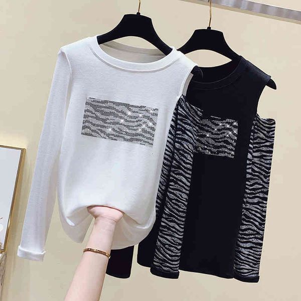 women's sweaters gkfnmt women's long-sleeve t-shirt, korean-style t-shirt with black diamond details 4apq, White;black
women's sweaters gkfnmt women's long-sleeve t-shirt, korean-style t-shirt with black diamond details 4apq, White;black