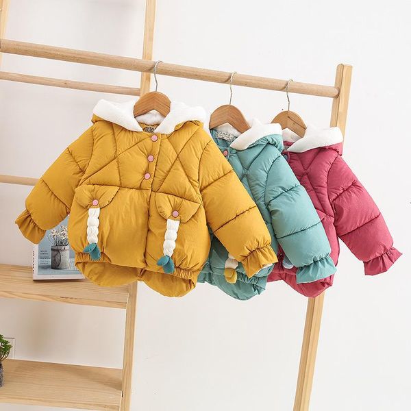 down coat baby girls jacket kids lovely white fur hooded coats winter girl cartoon flowers clothes infant children cotton 0-4t, Blue;gray
down coat baby girls jacket kids lovely white fur hooded coats winter girl cartoon flowers clothes infant children cotton 0-4t, Blue;gray