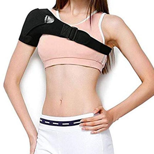 effective relieve pain sport adjustable single brace shoulder support strap breathable neoprene protector stretch black, Black;blue
effective relieve pain sport adjustable single brace shoulder support strap breathable neoprene protector stretch black, Black;blue