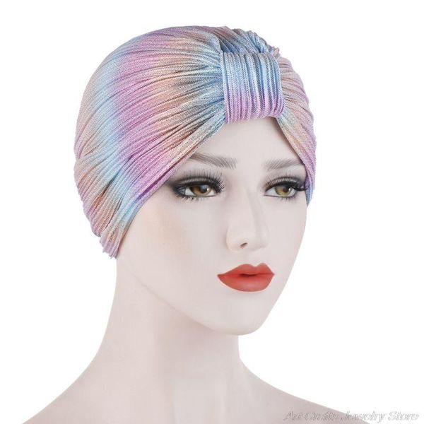 beanie/skull caps womens wrinkled knotted turban hat rave hologram shimmer solid color india muslim chemo cap stretch hair loss beanie head, Blue;gray
beanie/skull caps womens wrinkled knotted turban hat rave hologram shimmer solid color india muslim chemo cap stretch hair loss beanie head, Blue;gray