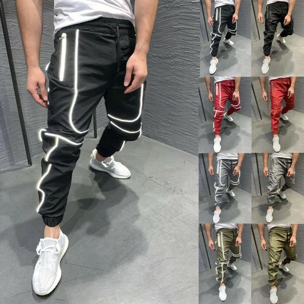 men's pants cool men hip hop reflective casual climbing waterproof drawstring long outdoor tactical pencil combat trousers, Black
men's pants cool men hip hop reflective casual climbing waterproof drawstring long outdoor tactical pencil combat trousers, Black