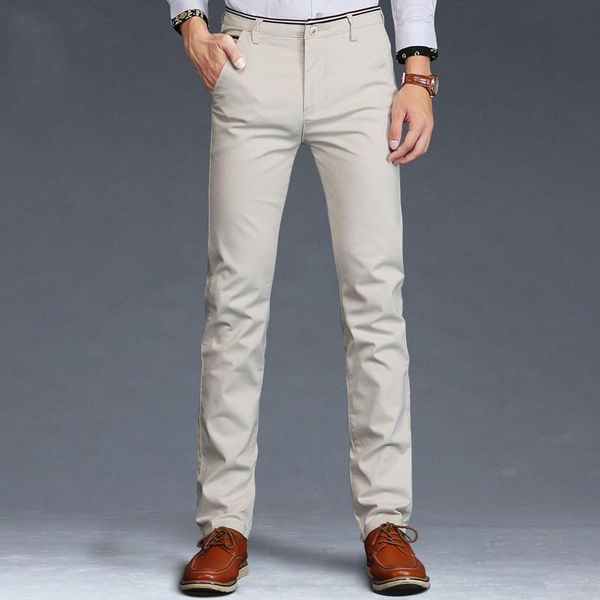 men's pants men casual classic solid color male business slim fit trousers cotton stretch straight pencil, Black
men's pants men casual classic solid color male business slim fit trousers cotton stretch straight pencil, Black