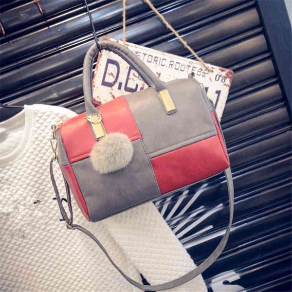 boston patchwork pu leather women bag design shoulder crossbody messenger bags fashion short handle handbag single zipper soft lj200128
boston patchwork pu leather women bag design shoulder crossbody messenger bags fashion short handle handbag single zipper soft lj200128
