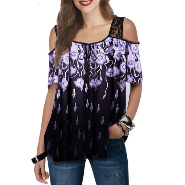women's t-shirt tee femme summer print off shoulder graphic tees plus size fashions elegant t shirt women streetwear woman clothes k7l0, White
women's t-shirt tee femme summer print off shoulder graphic tees plus size fashions elegant t shirt women streetwear woman clothes k7l0, White