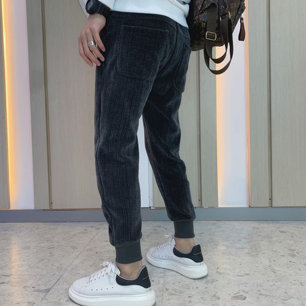 Inverno Nova New Moda Solta Malha Harem Calas Roupas Masculinas Simples Todos Jogos Streetwear Corredores Preto/cinza 36 3CGV, Black
Inverno Nova New Moda Solta Malha Harem Calas Roupas Masculinas Simples Todos Jogos Streetwear Corredores Preto/cinza 36 3CGV, Black