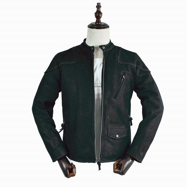 men's leather & faux 2021 black genuine jacket men motorcycle style stand collar plus size 3xl natural cowhide autumn slim fit biker co
men's leather & faux 2021 black genuine jacket men motorcycle style stand collar plus size 3xl natural cowhide autumn slim fit biker co
