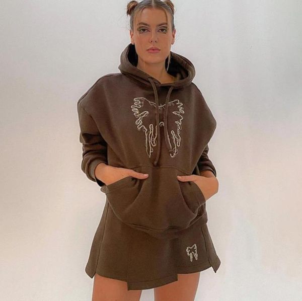 women's hoodies & sweatshirts harajuku oversized hoodie brown letter embroidered cottonlong sleeve pullover casual aesthetic two-piece, Black
women's hoodies & sweatshirts harajuku oversized hoodie brown letter embroidered cottonlong sleeve pullover casual aesthetic two-piece, Black
