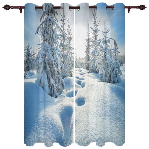 translucent curtains snow footprints pine tree valance window curtains living room bedroom
translucent curtains snow footprints pine tree valance window curtains living room bedroom