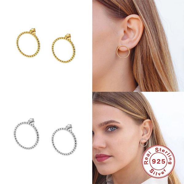 hoop & huggie gs 925 sterling silver 18mm beads earrings rock punk piercing loop circle earring women fine jewelry ohrringe pendiente, Golden;silver
hoop & huggie gs 925 sterling silver 18mm beads earrings rock punk piercing loop circle earring women fine jewelry ohrringe pendiente, Golden;silver