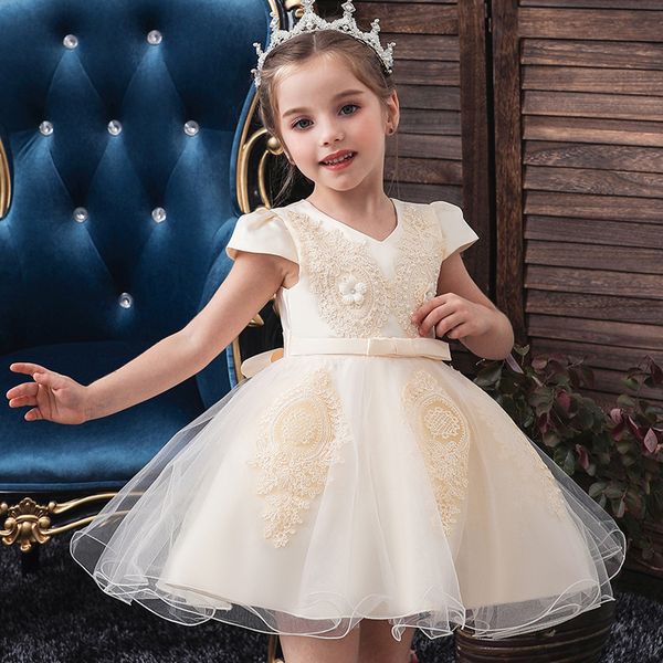 Selling New Girl Princess Party Dresses Baby Girl Birthday Party Dinner Short-sleeved Dresses vestidos de fiesta
Selling New Girl Princess Party Dresses Baby Girl Birthday Party Dinner Short-sleeved Dresses vestidos de fiesta